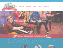 Tablet Screenshot of bransontravelplanning.com